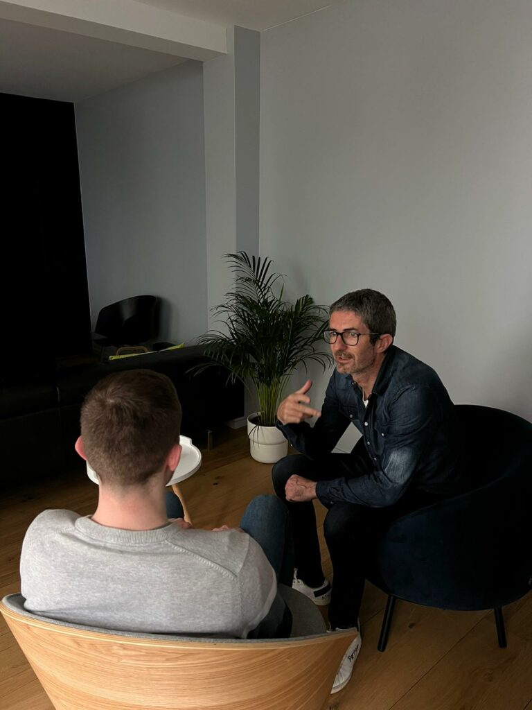 Séance d'hypnose au cabinet